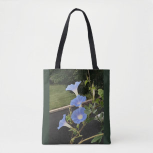 Blauwe Cascade van Morgen Glories Tote Bag