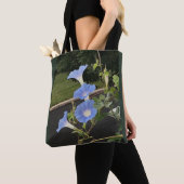 Blauwe Cascade van Morgen Glories Tote Bag (Dichtbij)