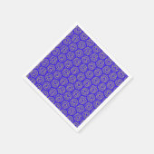 Blauwe cellen servet (Hoek)