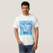 Blauwe Chai T-shirt (Voorkant volledig)