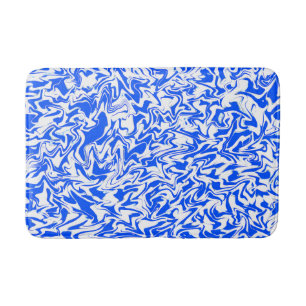 Blauwe Chaos..... Badmat