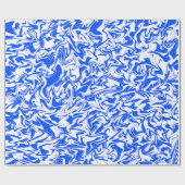 Blauwe Chaos.... Cadeaupapier (Vlak)