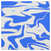 Blauwe Chaos...... Stof (Swatch)