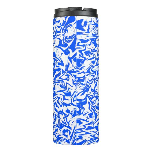 Blauwe Chaos..... Thermosbeker (Achterkant)