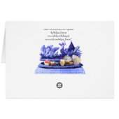 BLAUWE CHARIOT, SWANEN, KOPEN VALENTIJNSDAG HARTS (Achterkant Horizontaal)