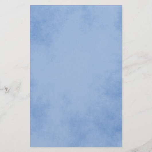 Blauwe charming briefpapier (Achterkant)