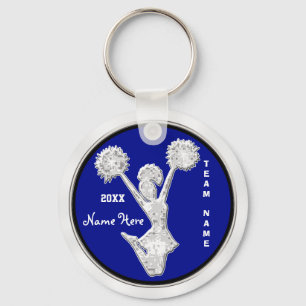 Blauwe Cheap Cheer Cheerlead Gifts in BULK Sleutelhanger