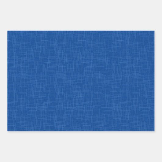 Blauwe Cheerleader Pom Pom Pattern Inpakpapier Vel (Voorkant 2)
