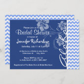 Blauwe Chevron; Aloha Kaart (Voorkant / Achterkant)