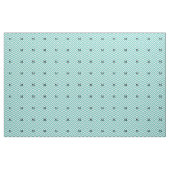 Blauwe Chevron met monogram Stof (Yard (91,4 cm))
