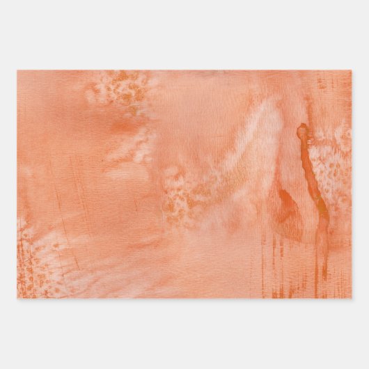 Blauwe Chevron strepen Inpakpapier Vel (Voorkant 3)