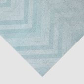 Blauwe Chevron strepen Tissuepapier (Detail)