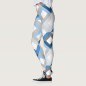 Blauwe chevrons leggings (Links)