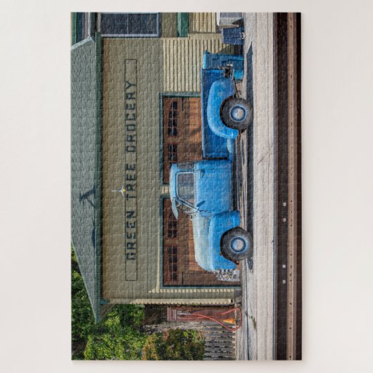 Blauwe Chevy Legpuzzel (Verticaal)