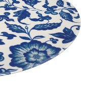 Blauwe Chinese sierbloem Snijplank (Hoek)