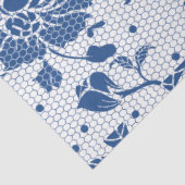  Blauwe chinoiserie Decoupage Tissuepapier (Detail)