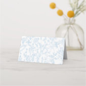 Blauwe Chinoiserie plaatskaartjes (Achterkant)