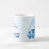 Blauwe Choo Choo Trein Koffiemok (Center)