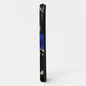 Blauwe Christelijke kruisbalken Case-Mate iPhone Case (Achterkant/links)