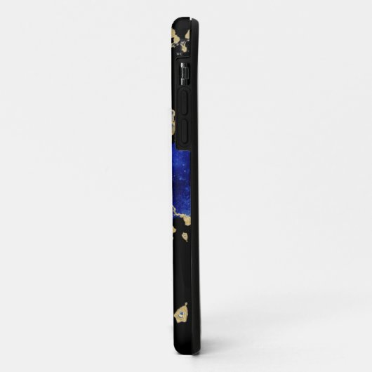 Blauwe Christelijke kruisbalken Case-Mate iPhone Case (Achterkant/links)