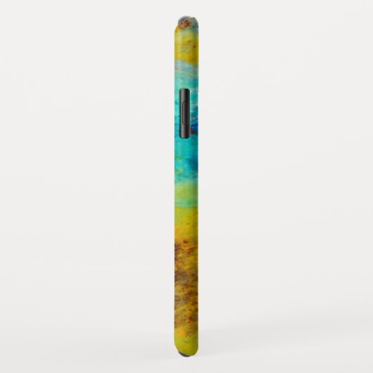 Blauwe Chrysocolla Jaspis Case-Mate iPhone Case (Achterkant/rechts)
