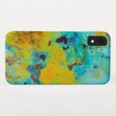 Blauwe Chrysocolla Jaspis Case-Mate iPhone Case (Achterkant (horizontaal))