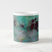 Blauwe Chrysocolla Jaspis Grote Koffiekop (Voorkant)