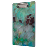 Blauwe Chrysocolla Jaspis Klembord (Links)