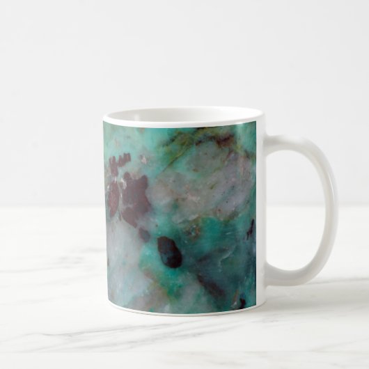 Blauwe Chrysocolla Jaspis Koffiemok (Rechts)