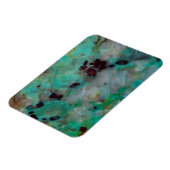 Blauwe Chrysocolla Jaspis Magneet (Linkerzijde)