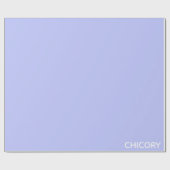 Blauwe cichoreibloem cadeaupapier (Vlak)