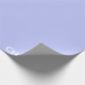 Blauwe cichoreibloem cadeaupapier (Hoek)