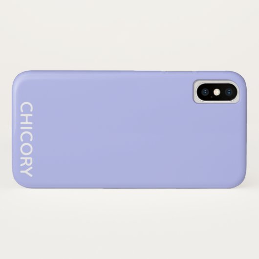 Blauwe cichoreibloem Case-Mate iPhone case (Achterkant (horizontaal))