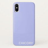 Blauwe cichoreibloem Case-Mate iPhone case (Achterkant)