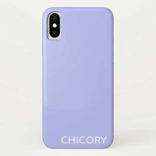 Blauwe cichoreibloem Case-Mate iPhone case (Achterkant)