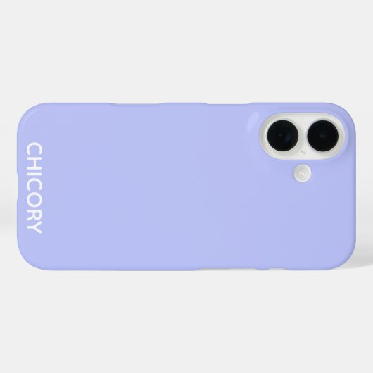 Blauwe cichoreibloem Case-Mate iPhone case (Achterkant (horizontaal))