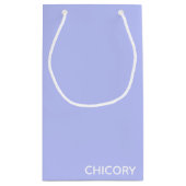 Blauwe cichoreibloem klein cadeauzakje (Achterkant)