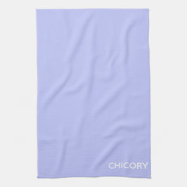 Blauwe cichoreibloem theedoek