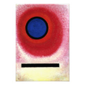 Blauwe Cirkel II van Kandinsky, 1925 Foto Afdruk (Voorkant)