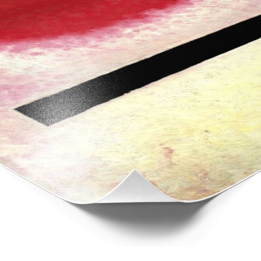 Blauwe Cirkel II van Kandinsky, 1925 Foto Afdruk (Hoek)