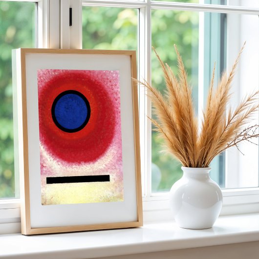 Blauwe Cirkel II van Kandinsky, 1925 Foto Afdruk