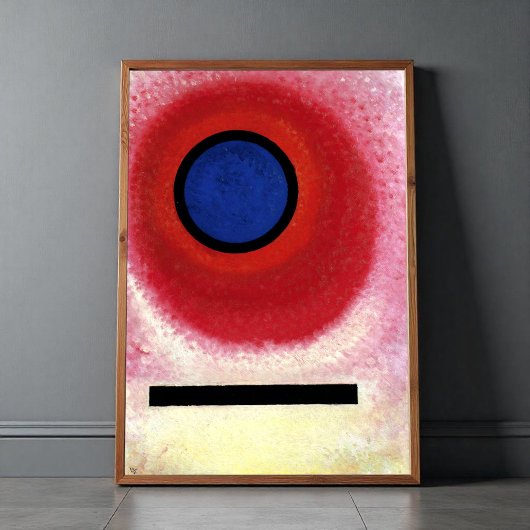 Blauwe Cirkel II van Kandinsky, 1925 Foto Afdruk