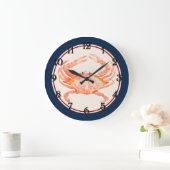 Blauwe Cirkel rode krab Grote Klok (Huis)