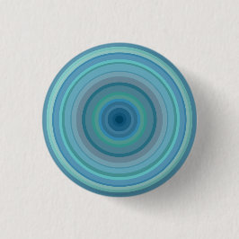 Blauwe cirkels ronde button 3,2 cm