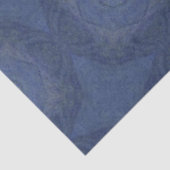 blauwe cirkels tissuepapier (Detail)