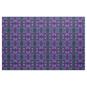Blauwe cirkels van 369 Abstracte fabric Stof (Yard (91,4 cm))