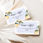 Blauwe citroentaper informatiekaartje