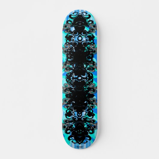 Blauwe Cobra - Persoonlijk Skateboard (Voorkant)