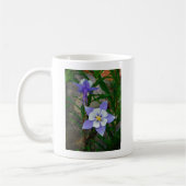 Blauwe columbine koffiemok (Links)