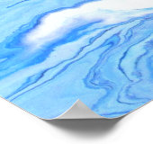 Blauwe controller 36 x 12 inch, waardevol Poster p (Hoek)